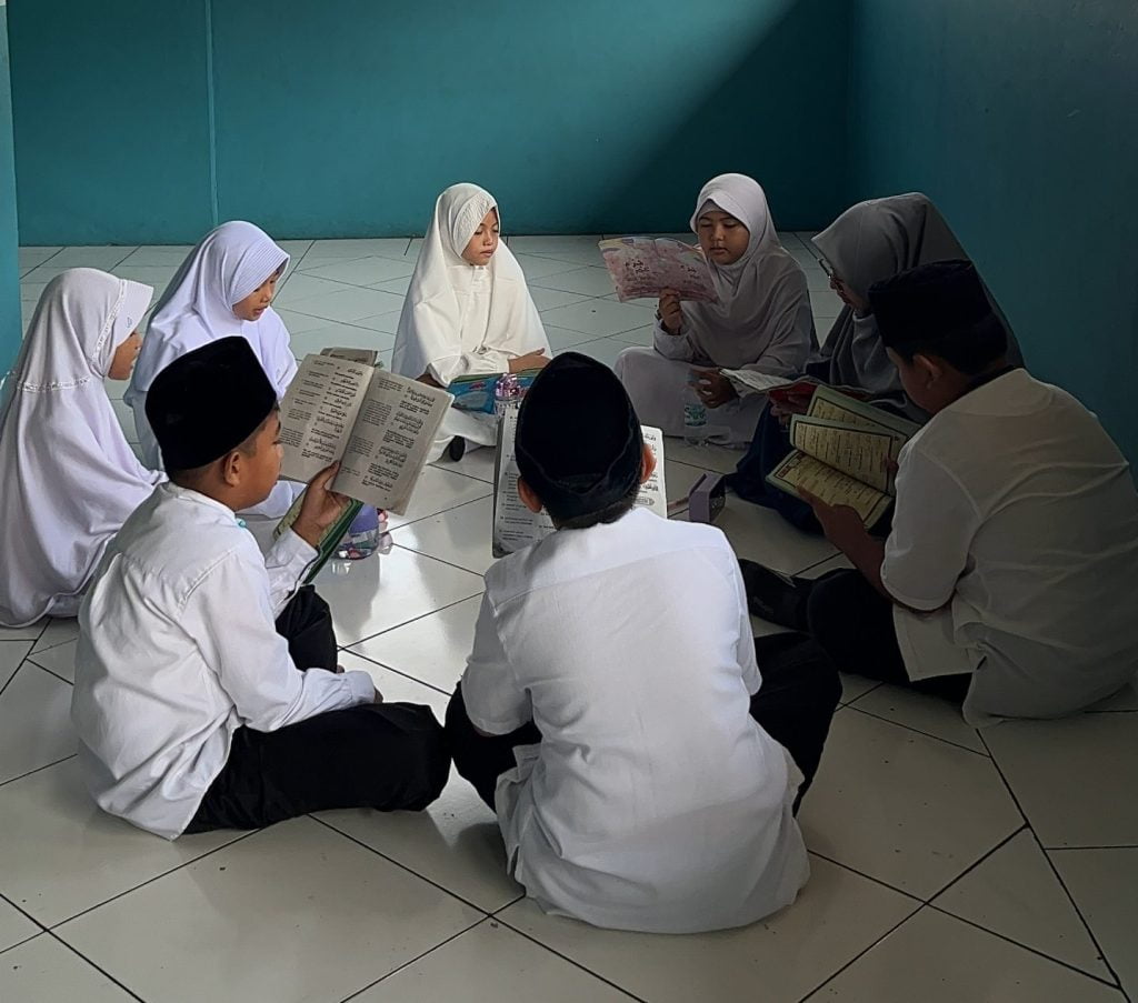 Pembelajaran membaca Al-Qur'an dengan metode Wafa